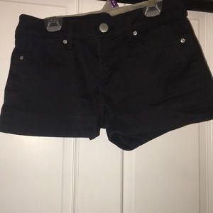 Black GAP denim shorts
